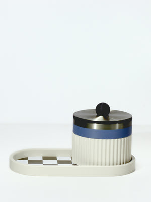 Pistachio with Blue Steel/Black/Titanium