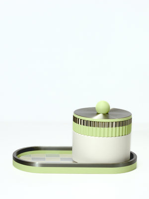 Pistachio with Matcha/Titanium