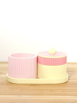 Lemon with Bubblegum/Pastel Pink
