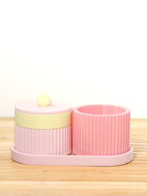 Pastel Pink with Lemon/Bubblegum